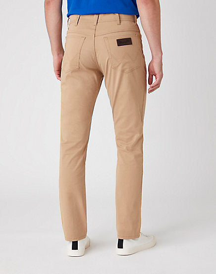 Cabano Wrangler Texas Slim Twill Jeans 12Swa4k R Beige