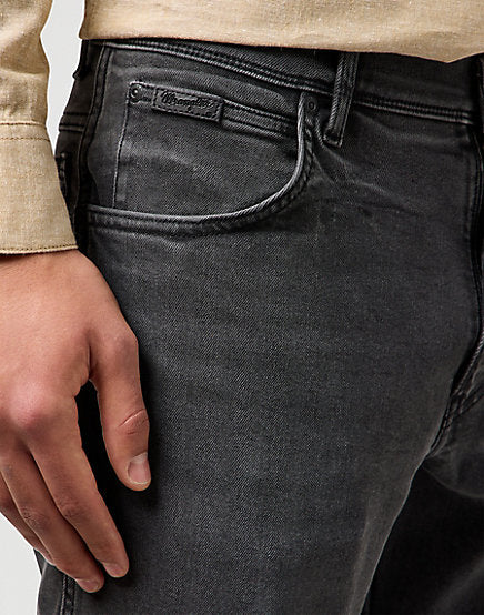 Cabano Wrangler Texas Whispered Wash Jeans R Dark Grey