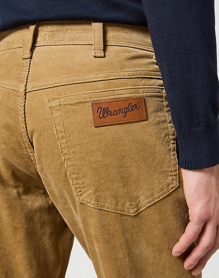 Cabano Wrangler Texs Slim Tiger Eye Cord Jeans R Beige