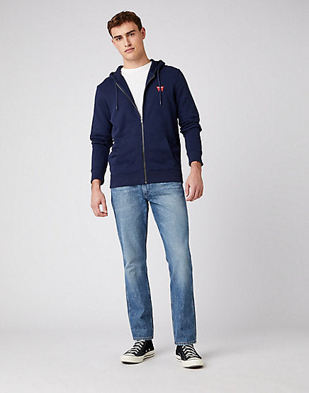 Cabano Wrangler Zip Thru Hoodie W6b4 K Black Wrangler Zip Thru Hoodie W6b4 K Navy