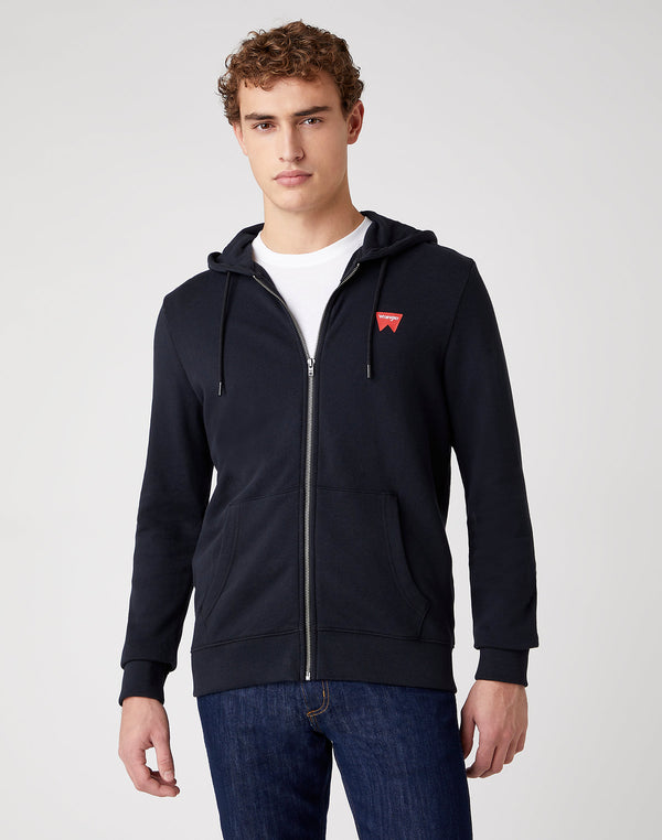 cabano Wrangler Zip Thru Hoodie W6b4 K Black Wrangler Zip Thru Hoodie W6b4 K Navy