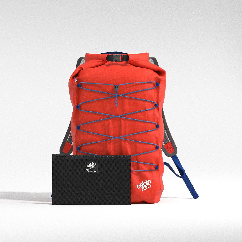 Cabinzero ADV Dry Waterproof Backpack 30L Orange