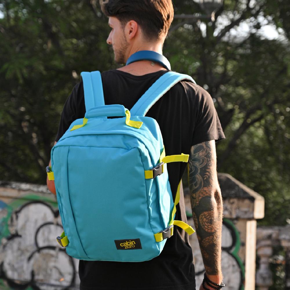 Cabinzero Classic Cabin Backpack 28L Aqua Lagoon