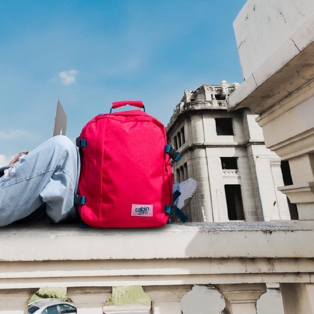 Cabinzero Classic Cabin Backpack 28L Miami Magenta