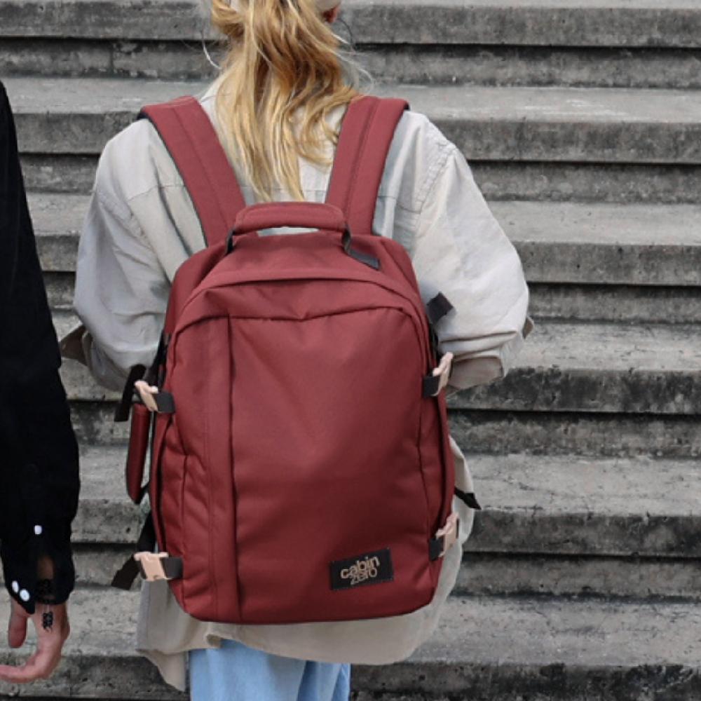 Cabinzero Classic Cabin Backpack 28L Sangria Red