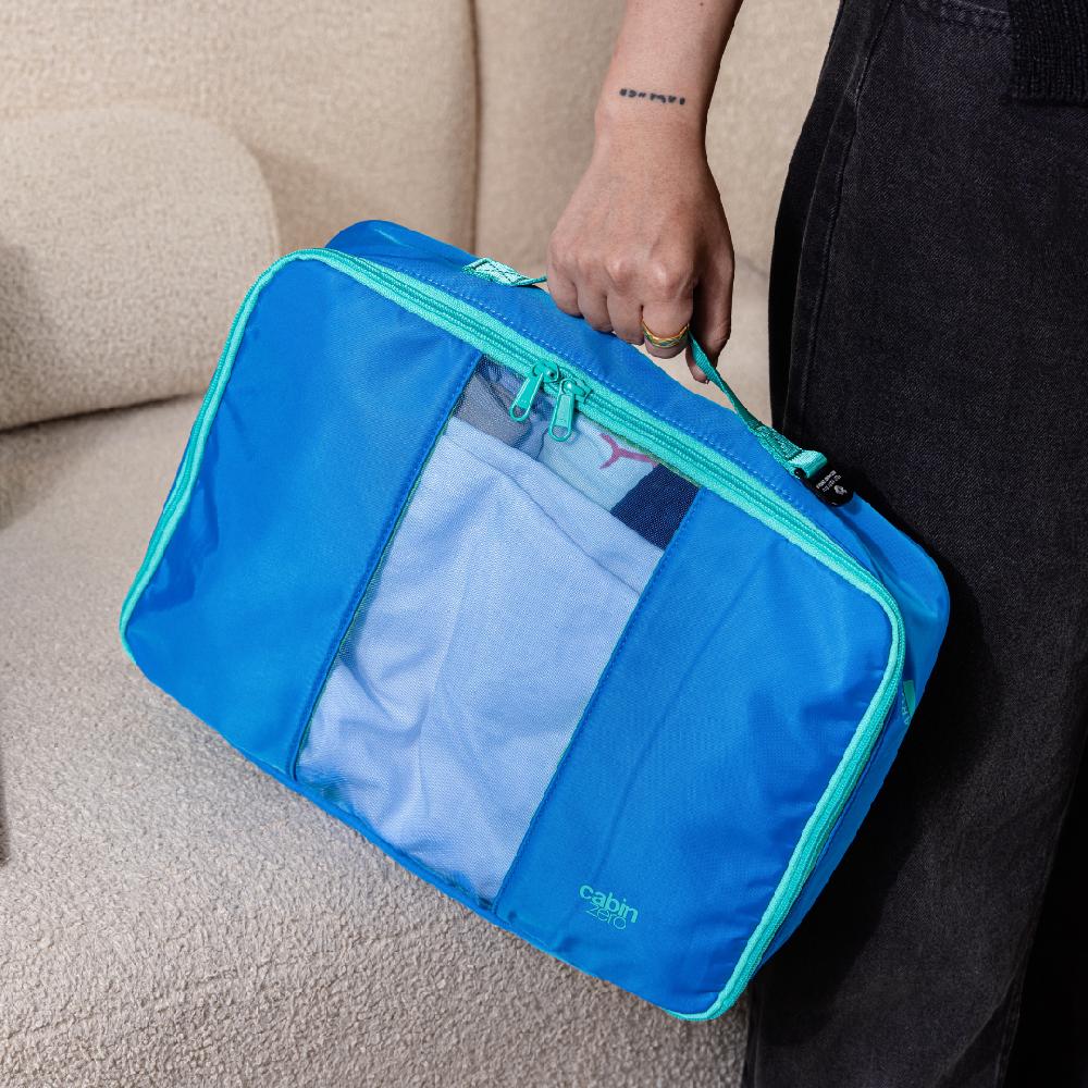 Cabinzero Lux Packing Cube - Large - 11.5L - Capri Blue