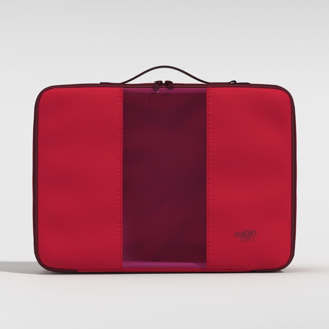 Cabinzero Lux Packing Cubes Set - Cranberry