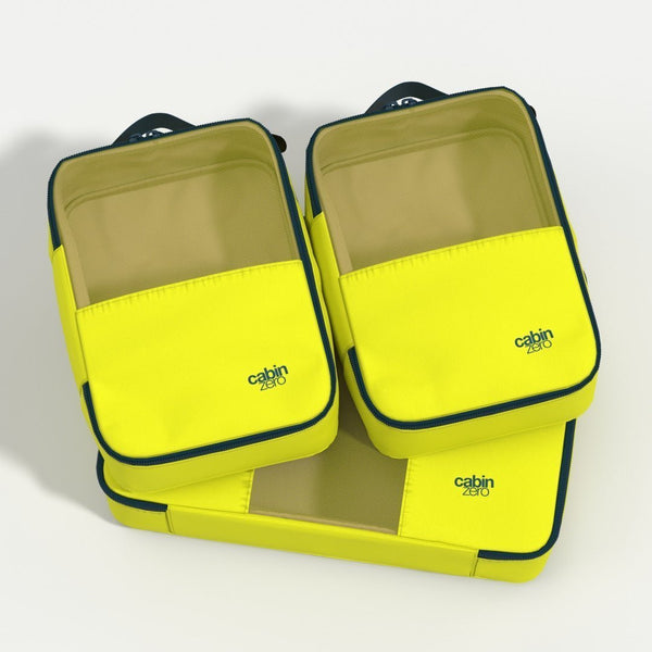 cabinzero Lux Packing Cubes Set - Mojito Lime