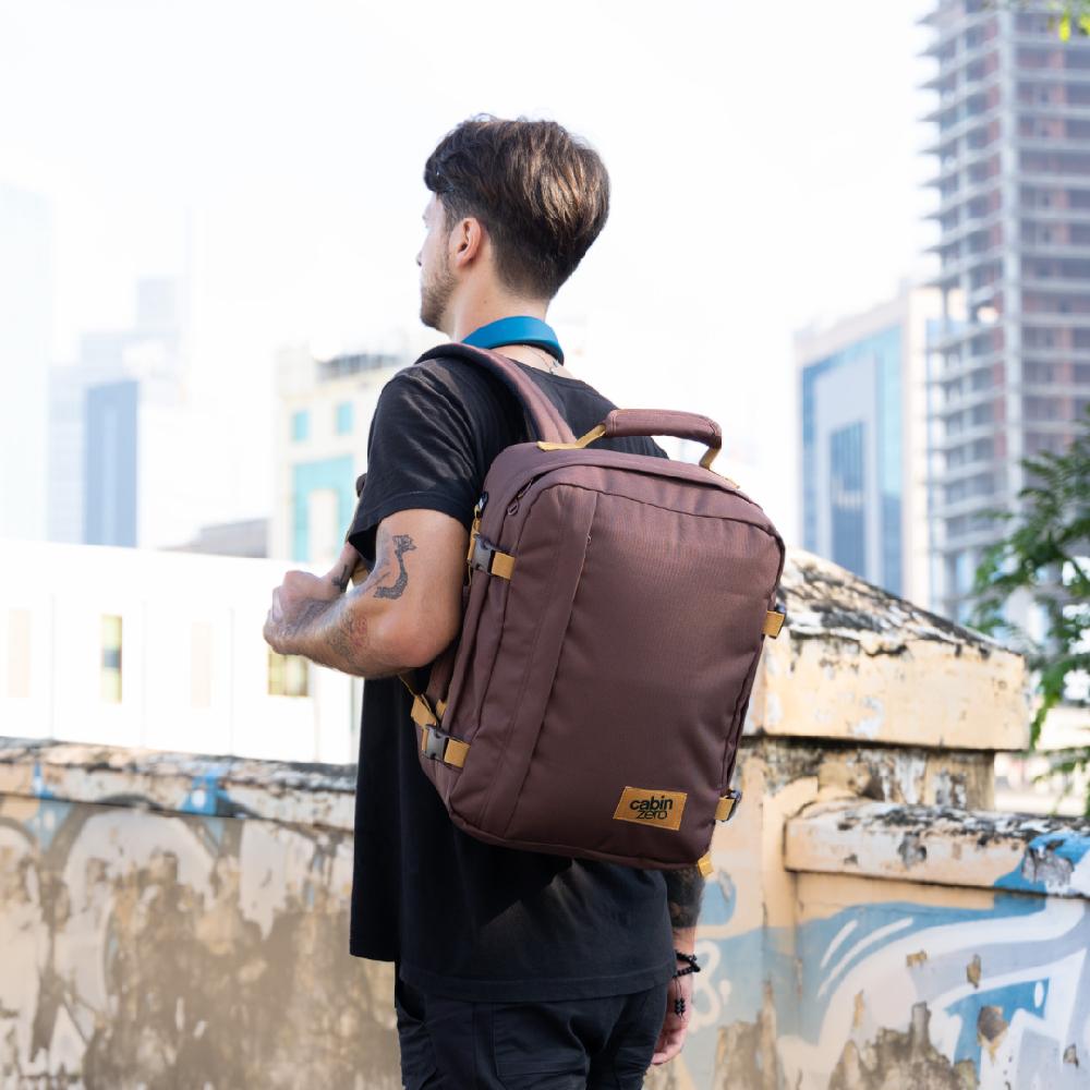 Cabinzero Classic Cabin Backpack 28L Belgian Chocolate