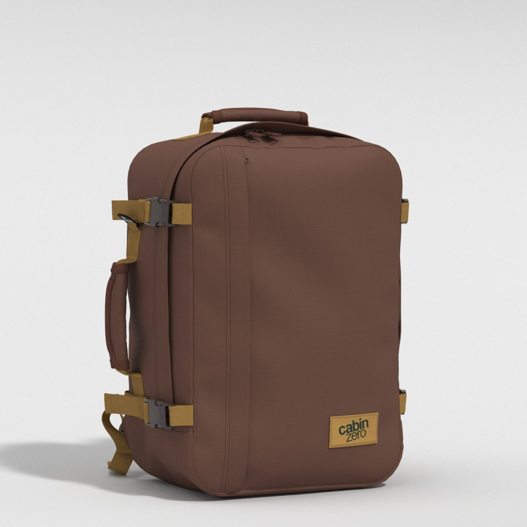 Cabinzero Classic Cabin Backpack 36L Belgian Chocolate