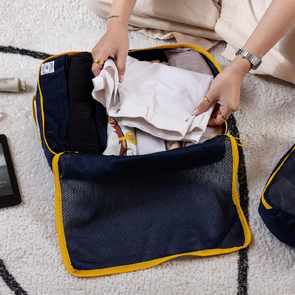 Cabinzero Classic Packing Cube - Large - 12.5L - Blue Shimmer