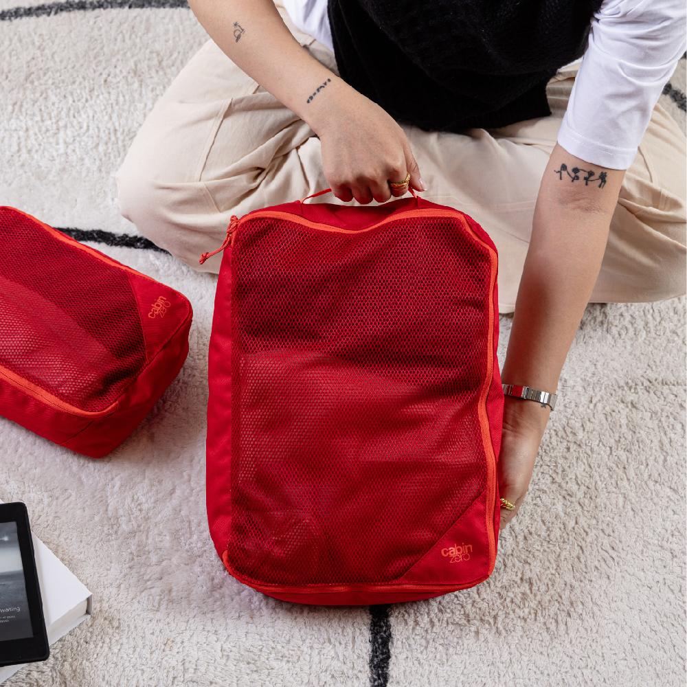 Cabinzero Classic Packing Cube - Large - 12.5L - Fiesta Red