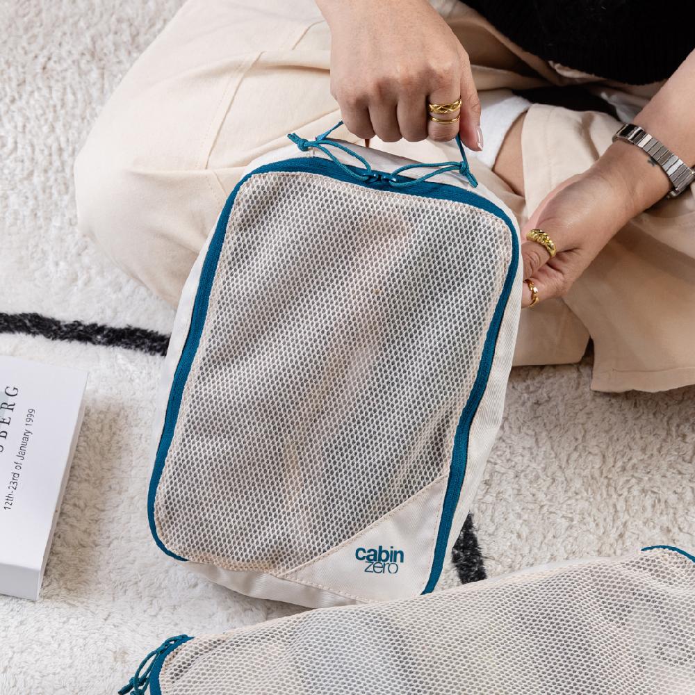 Cabinzero Classic Packing Cube - Medium - 5.5L - Oyster White