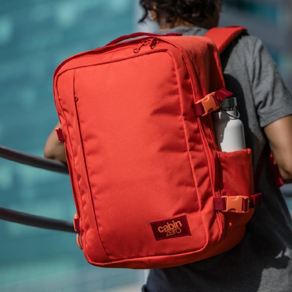 Cabinzero Classic Plus Backpack 32L Tomato Festival