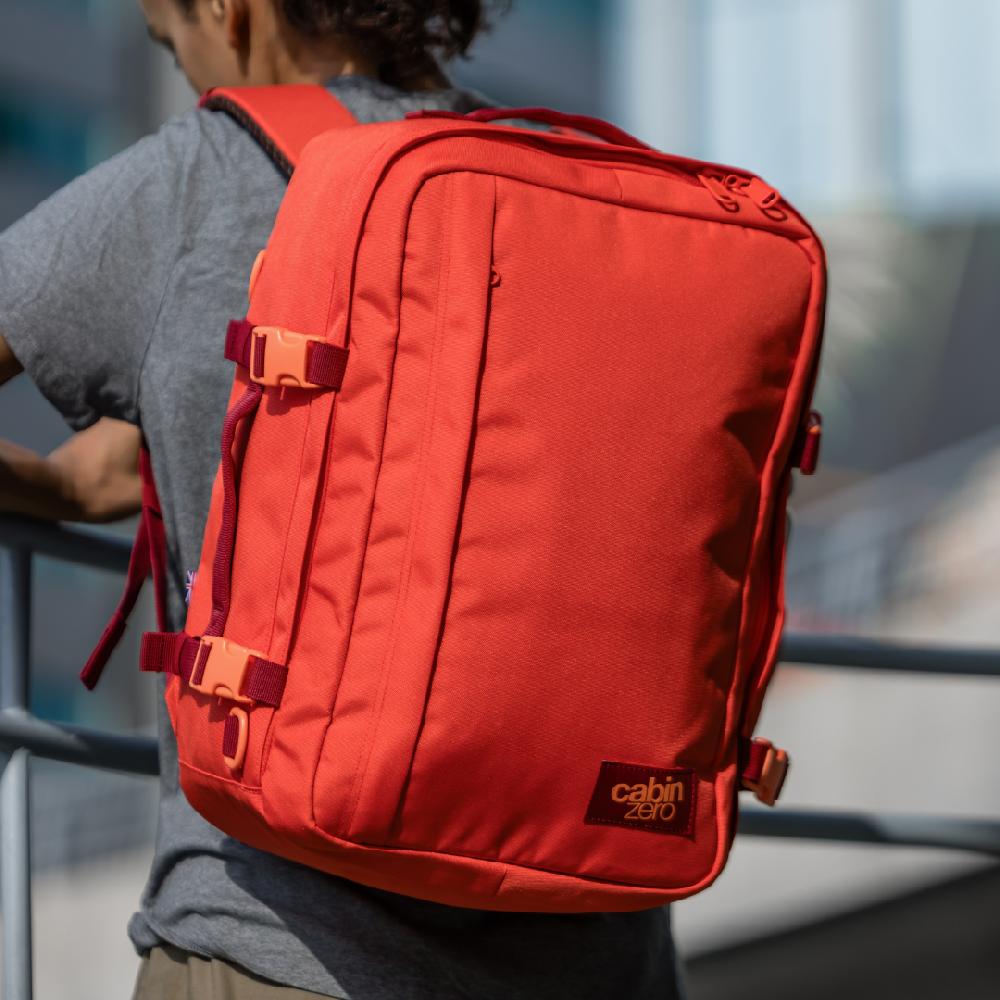 Cabinzero Classic Plus Backpack 32L Tomato Festival