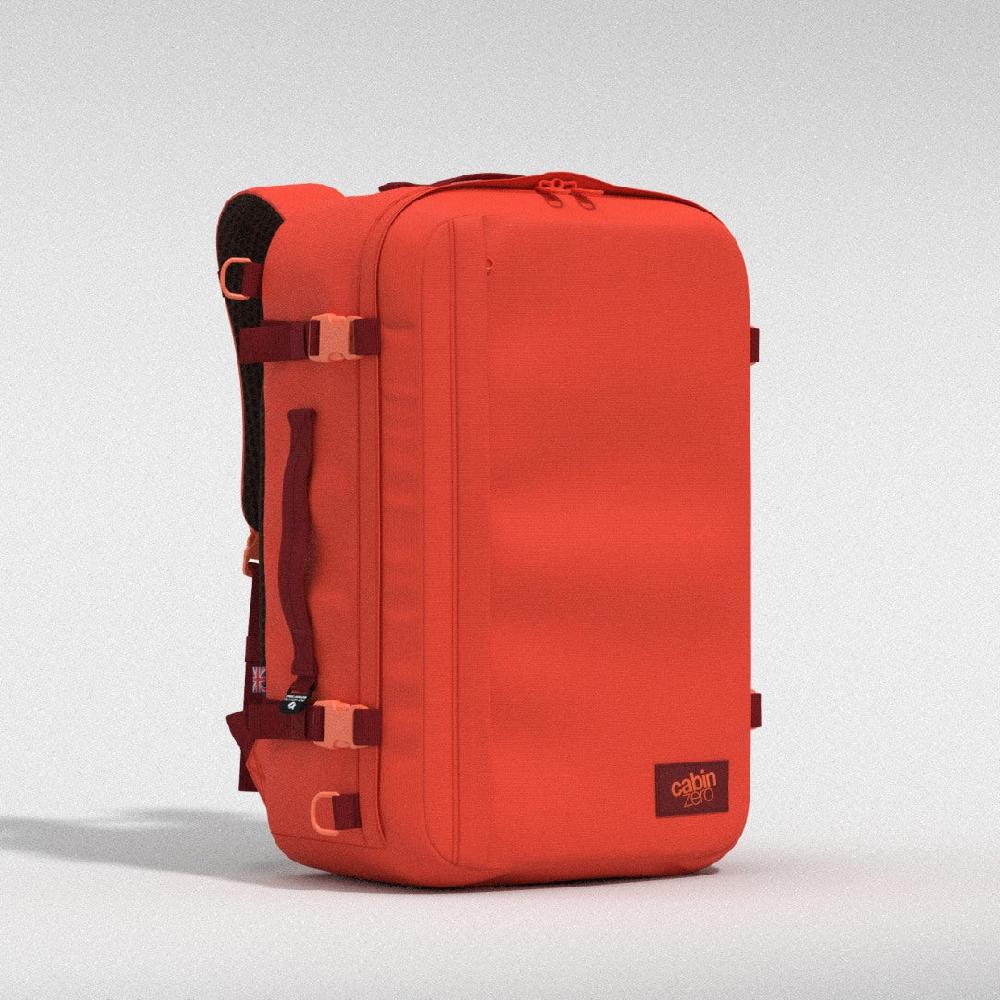 Cabinzero Classic Plus Backpack 42L Tomato Festival