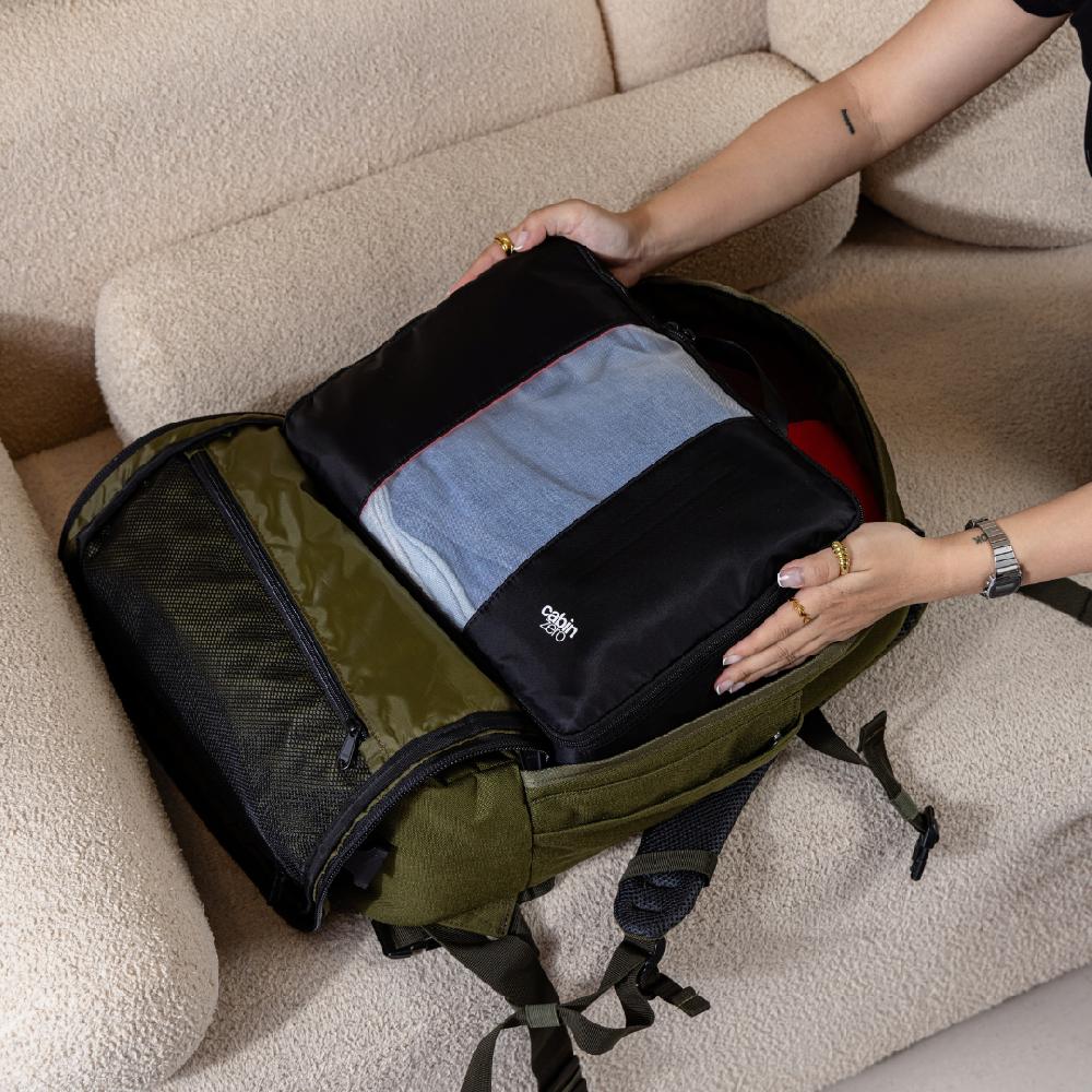 Cabinzero Lux Packing Cube - Large - 11.5L - Absolute Black