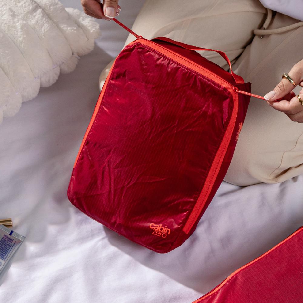 Cabinzero Ultralight Packing Cube - Medium - 5.5L - Fiesta Red