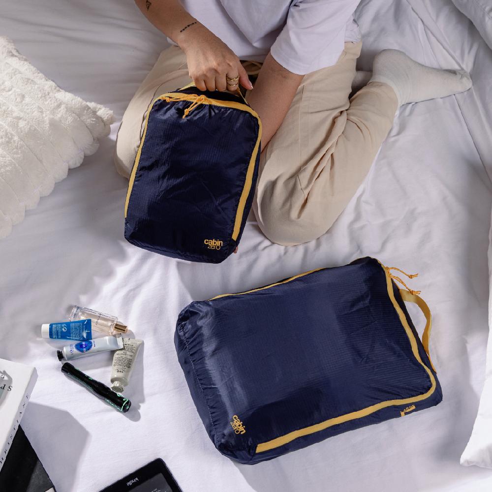 Cabinzero Ultralight Packing Cubes Set - Blue Shimmer
