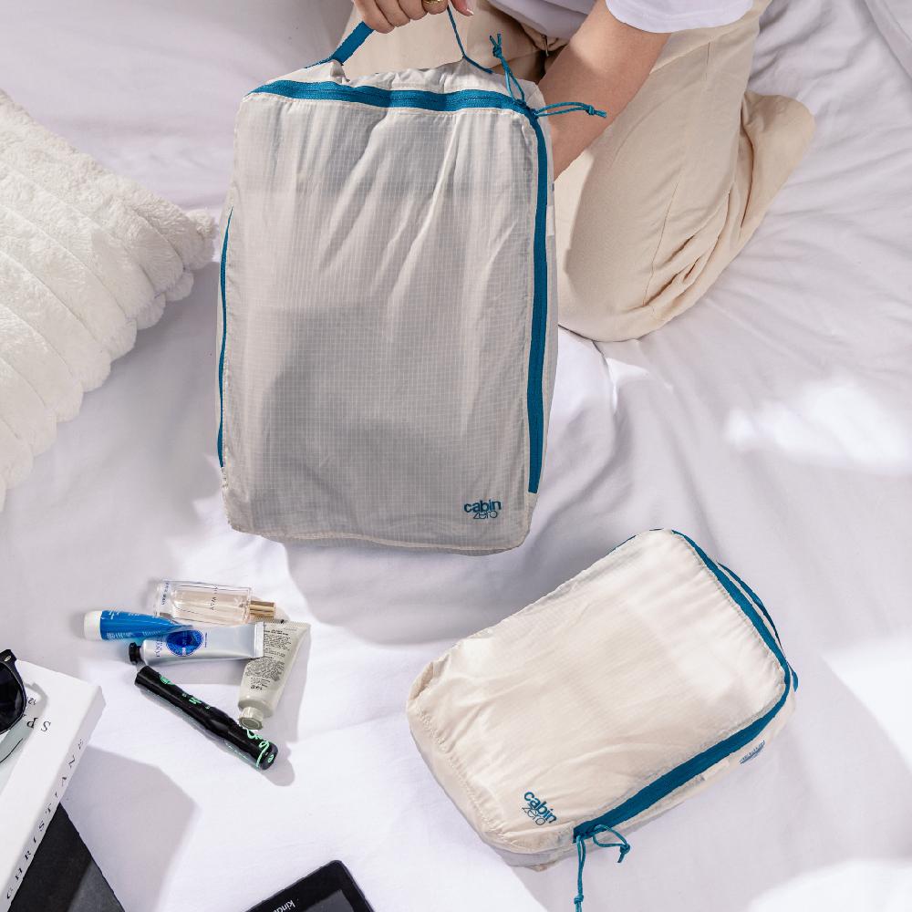 Cabinzero Ultralight Packing Cubes Set - Oyster White