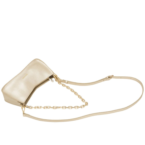 Cacatoès Baguette Bag With Chain Strap In Gold