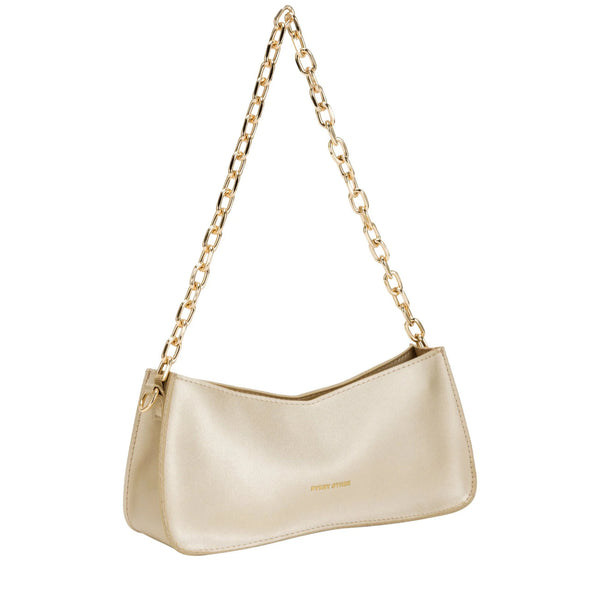 Cacatoès Baguette Bag With Chain Strap In Gold