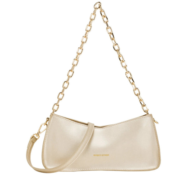 cacatoès Baguette Bag with Chain Strap in Gold