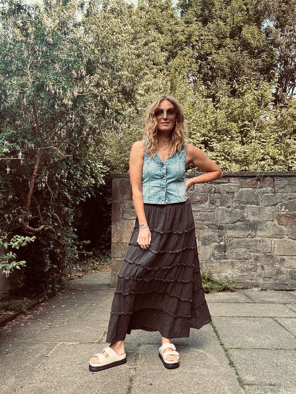 cacatoès Caitlin Skirt in Brown (ONE SIZE)