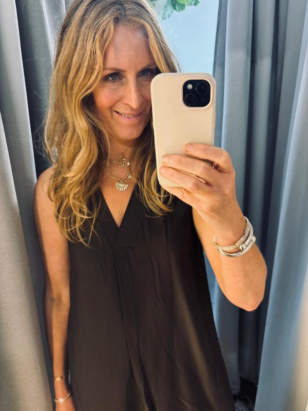 Cacatoès Caroline Dress In Brown (ONE SIZE)