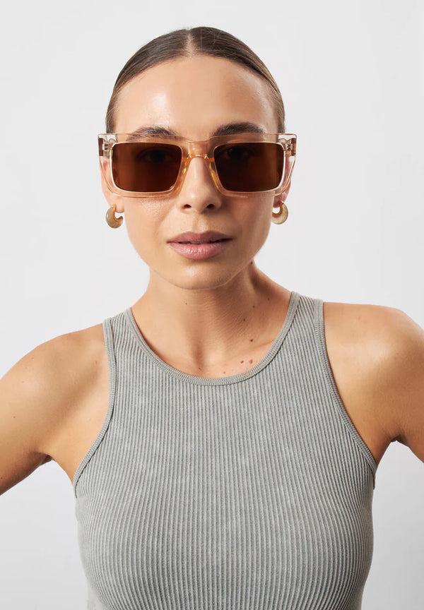 Cacatoès Eco Shades Palazzo Sunglasses In Brown