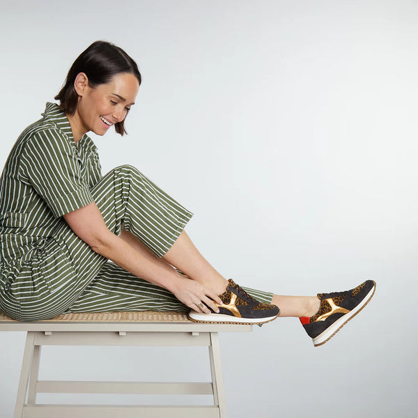 Cacatoès Esska Cinda Vegan Trainers In Leopard