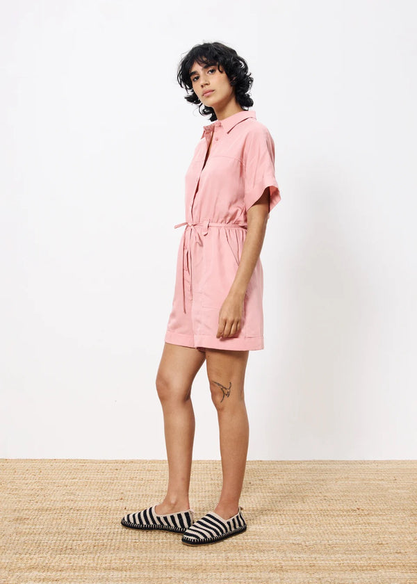 Cacatoès Frnch Lily Playsuit In Rose