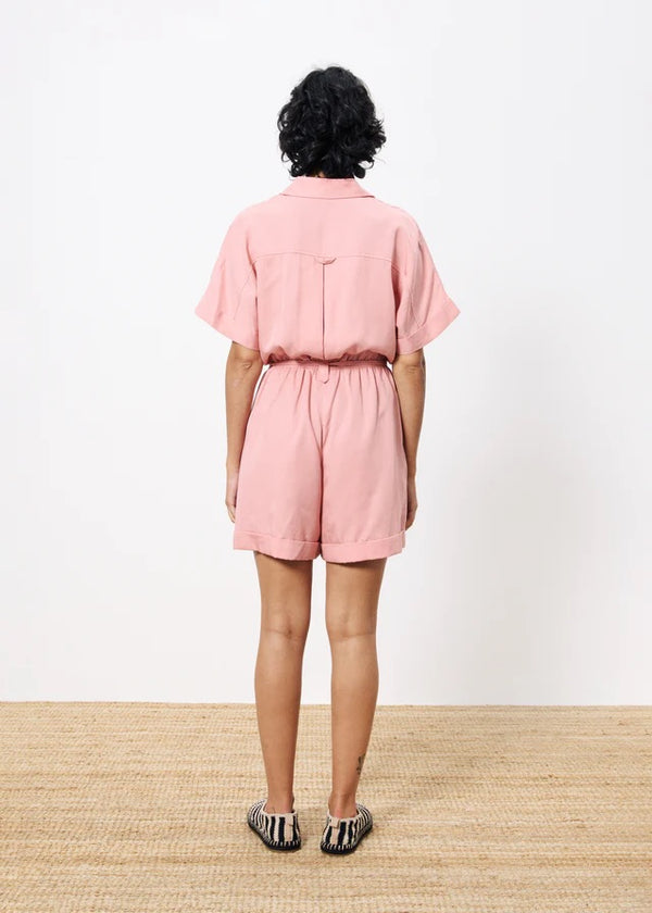 Cacatoès Frnch Lily Playsuit In Rose