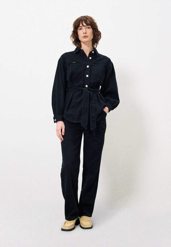 Cacatoès Frnch Lisandre Black Denim Jacket