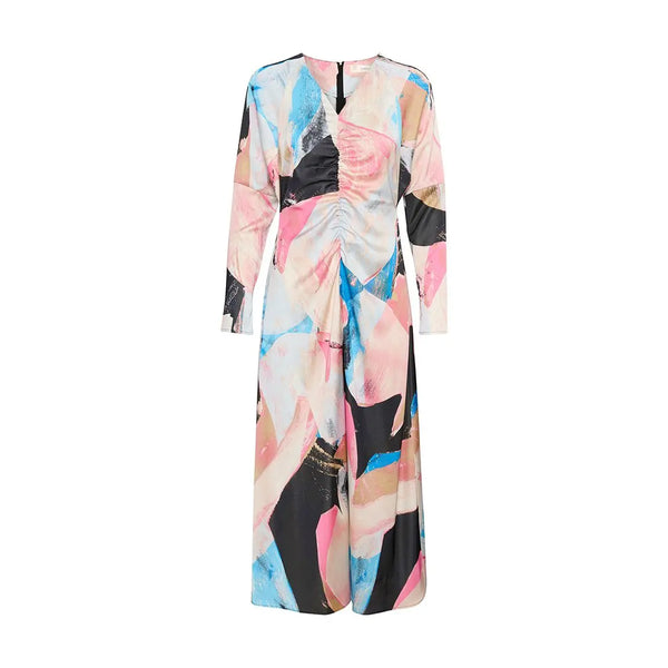 Cacatoès InWear Valerie Dress In Pink Art