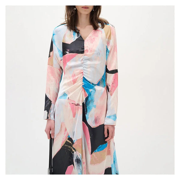 Cacatoès InWear Valerie Dress In Pink Art