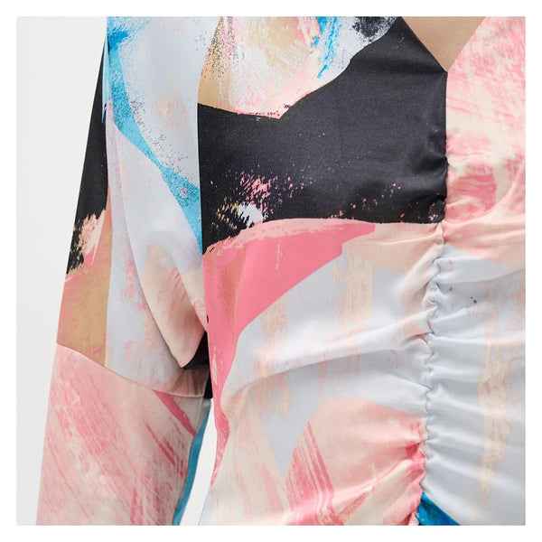 Cacatoès InWear Valerie Dress In Pink Art