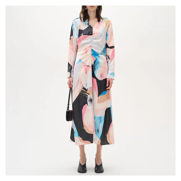 cacatoès InWear Valerie Dress in Pink Art