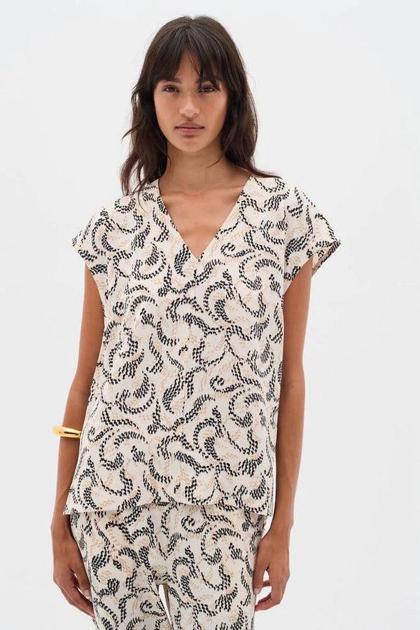 cacatoès InWear Yafa Printed Top IW Top