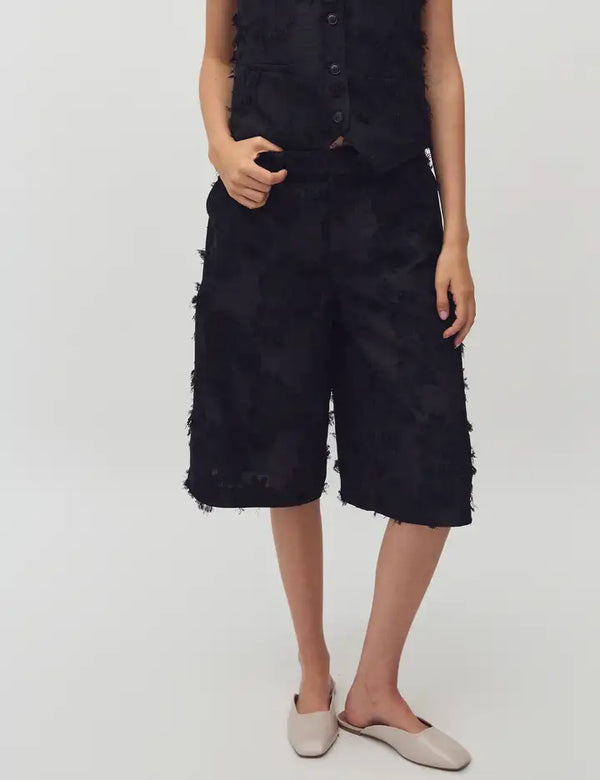 cacatoès MbyM Bloomilla Shorts in Caviar