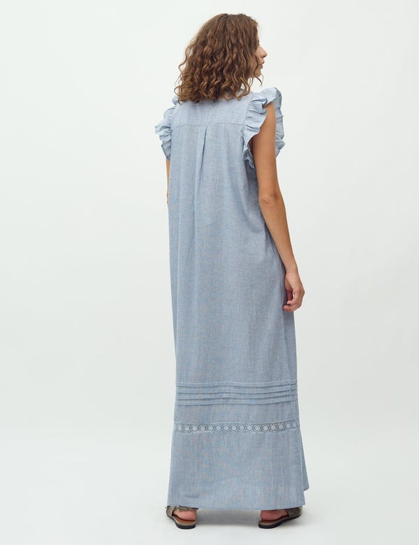 Cacatoès MbyM Gemala X-Long-M Dress - Striped