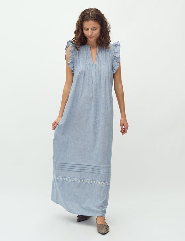 cacatoès MbyM Gemala X-Long-M Dress - Striped