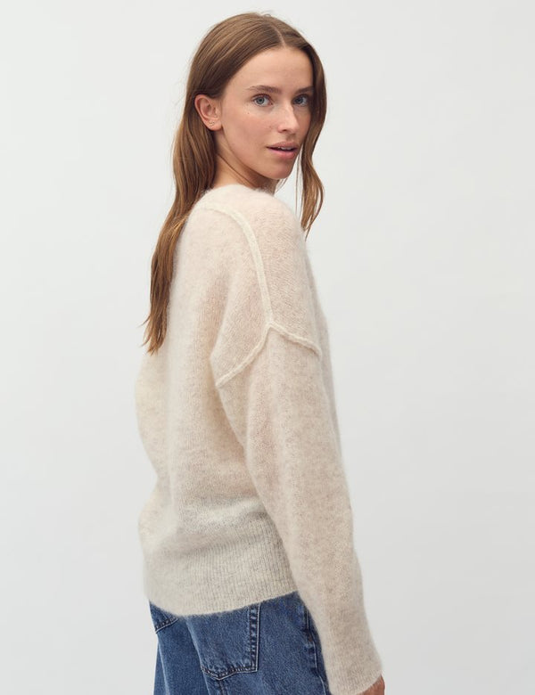 Cacatoès MbyM Monday Jumper In Oat Melange