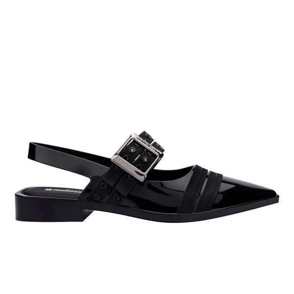 cacatoès Melissa Ladylike Slingback in Black