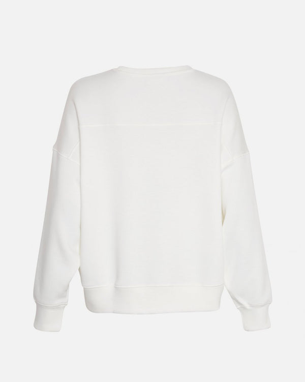 Cacatoès MSCH Dalvina Ima Sweatshirt In Egret