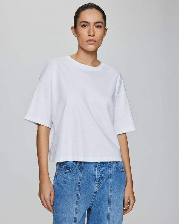 Cacatoès MSCH Moa Melea Tee In Bright White