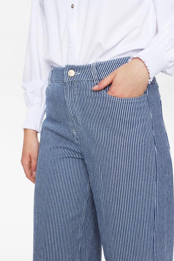 Cacatoès Nuerina Jeans In Dark Sapphire Stripe
