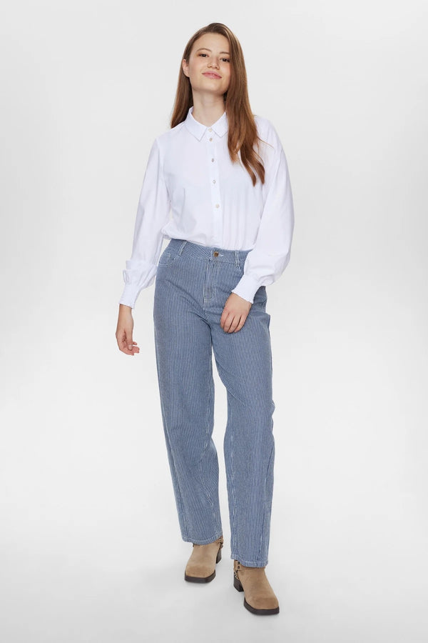 cacatoès Nuerina Jeans in Dark Sapphire Stripe