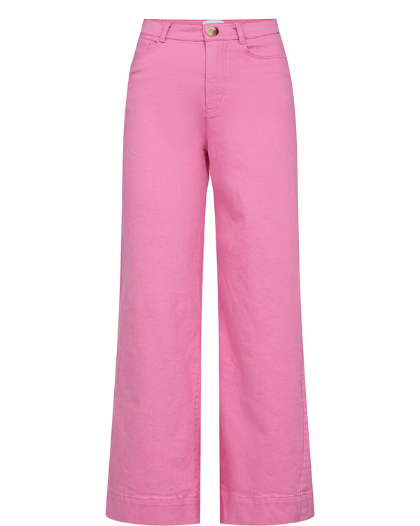 Cacatoès Nümph Nululu Cropped Jeans In Pink Cosmos