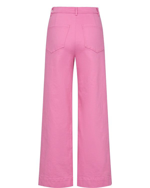 Cacatoès Nümph Nululu Cropped Jeans In Pink Cosmos